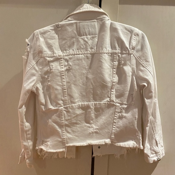 Blank NYC white denim jacket - Picture 2 of 2